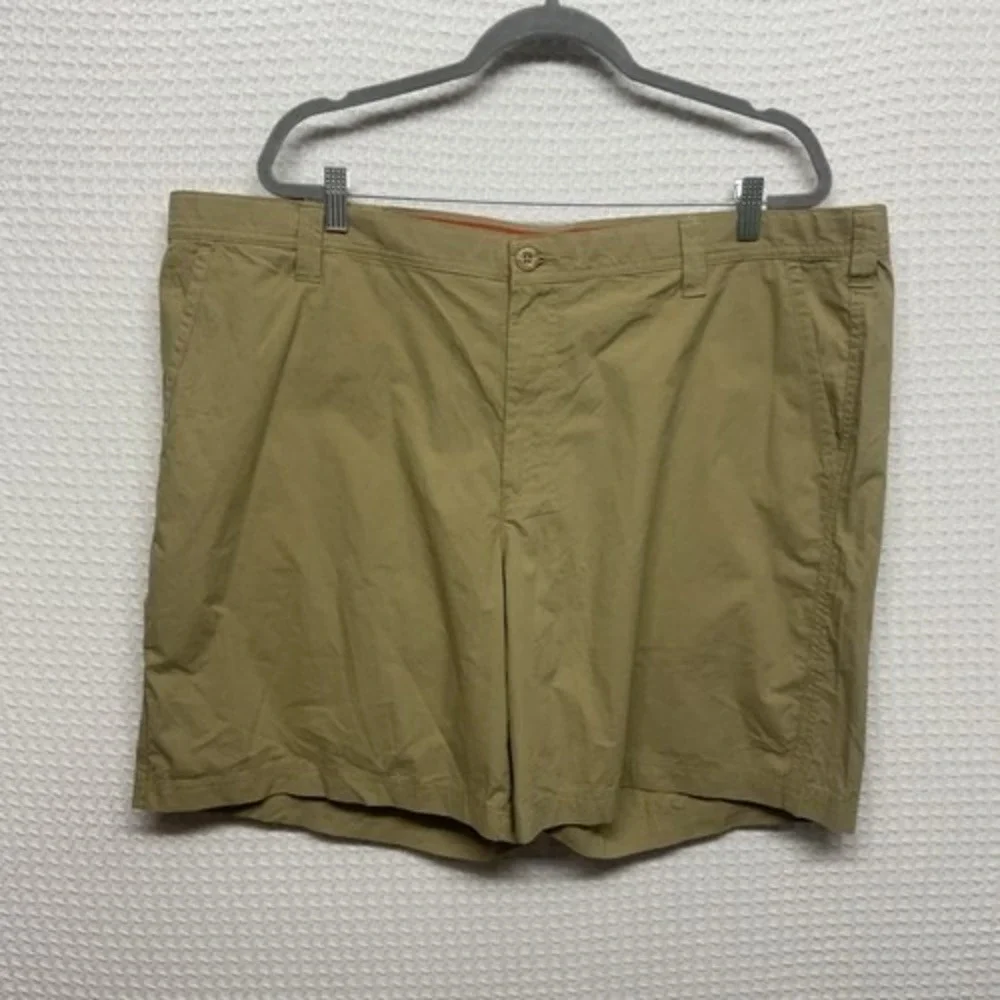 NWOT Columbia Beige Modern Classic Flat Front Chino‎ Shorts Men 44W India
